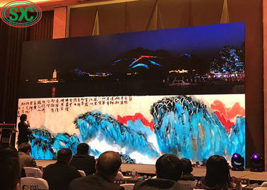 P2 Indoor Full Color LED Display, gemiddeld goed stroomverbruik, 250.000/m2 dichtheid