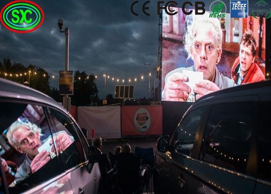 P10 SMD3535 Outdoor LED Reclame Scherm 10mm Pitch IP67 Waterdicht