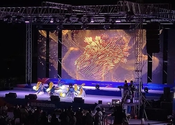 Indoor SMD Full Color HD P4.81 Stage Led Rental Screen Voor Concert Video Wandpanelen