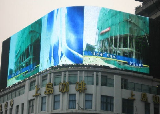 P4 Reclame Full Color Smd Buiten waterdicht Flexibel Led Display Scherm