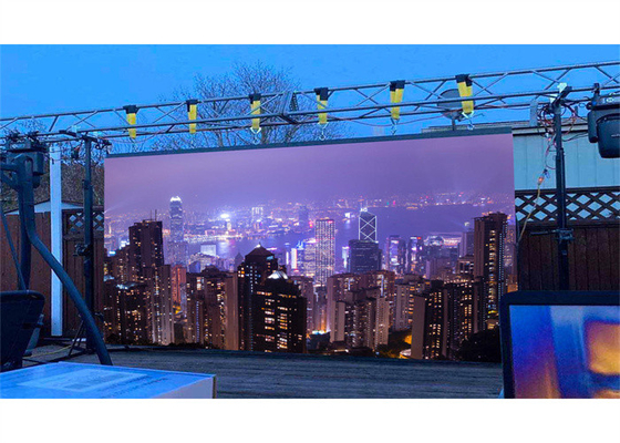 3 mm Gemiddeld verbruik 438 Watt/m2 Huur LED-displaypaneel Grootte 960*960 mm voor High Definition Display