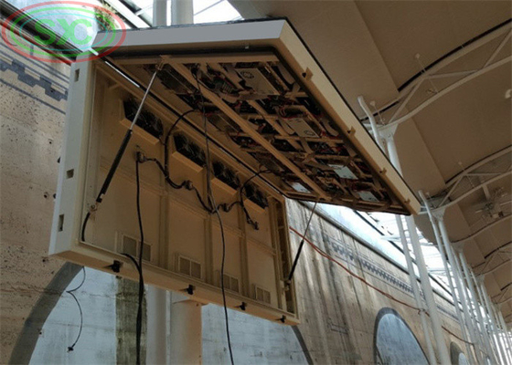 Energie-efficiënte LED-billboard buiten P3.91 LED-bord voor tankstations en bushaltes