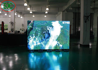 P6 Indoor Full Color LED Die-Cast Aluminium Screen voor winkelcentra / luchthavens, 384mmx192mm