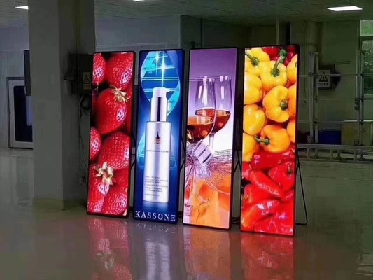 Gemakkelijk te installeren commercieel LED-scherm met SMD2121 LED-chips en 1R1G1B kleurconfiguratie