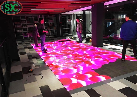 1R1G1B Outdoor P6 IP65 LED Dance Floor 1/8 Scan Voor concertreclame