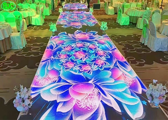 Buiten P5 Video Stage Verhuur, Wedding Dance Floor Lights HD 64*32 Resolutie
