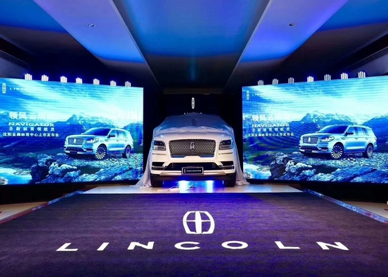 Aanpasbare aluminium-verhuur LED-displays Geen spookvertraging Geen vertraging Flexibel enkel- en dubbelkleurig scherm