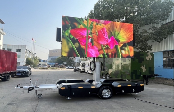Buiten waterdicht LED-advertentiewagenscherm P6 Hoog helder Epistar-chip