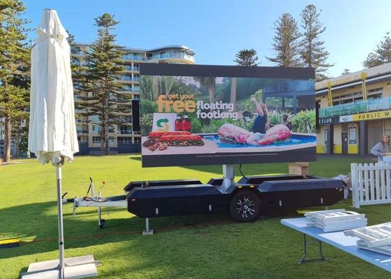 Buiten P10 SMD 3535 Full Color Mobiele Vrachtwagen LED Display IP65