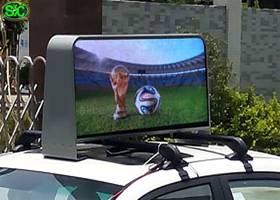 RGB Full Color LED Car Message Sign, Car LED Message Board P8 Outdoor HD Waterdicht