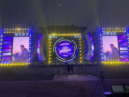 Fabrieksprijs Huurdoos Volkleurig Groots podium LED-display Advertentie LED-billboards