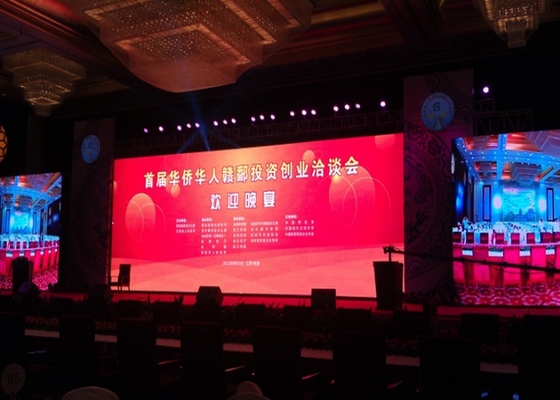Indoor Display Advertising LED-scherm P2.5 High Refresh Rate HD 160000 Dots Single And Dual Color zonder ghosting