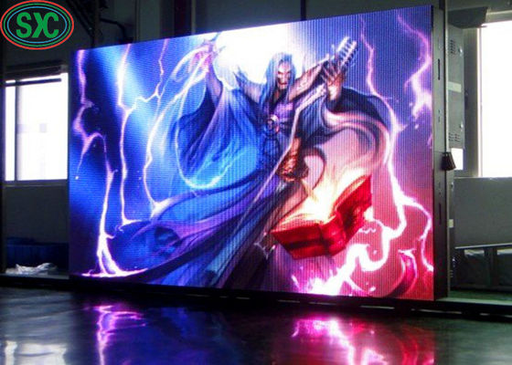 COB P2.5 Opgehangen LED-scherm Die-Cast Aluminium Kast 40000 Punten/Vierkante Meter