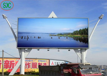 10mm pixel pitch Outdoor LED billboards Full Color, Commerciële reclame LED display