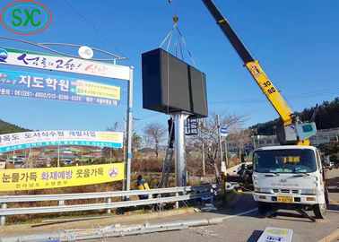 Outdoor High Definition P10 LED Die-Casting Aluminium Screen Waterdicht kabinet SMD3535 3 jaar garantie