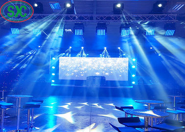 Gegooid aluminium scherm P1.667 Pitch LED Bühnen achtergrond, Indoor LED Display 1R1G1B