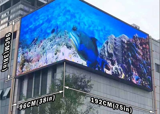 Full Color HD P6 Outdoor Advertising LED Screen Voetbalveld Perimeter LED-scherm