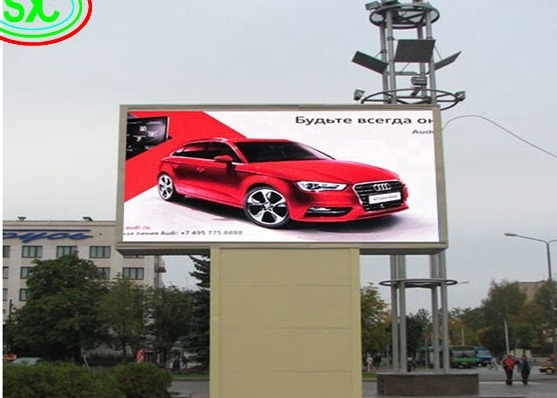 Verhuur die-casting aluminium box P6 SMD Outdoor High-Definition Waterdicht Full-Color Single And Dual-Color LED Display Screen