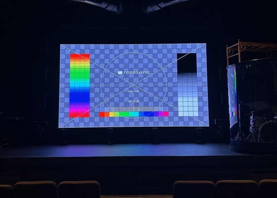 Buitengewassen van aluminium/ijzeren doos Reclame LED-scherm P16 Verhuur HD Flexibel enkel- en dubbelkleurig