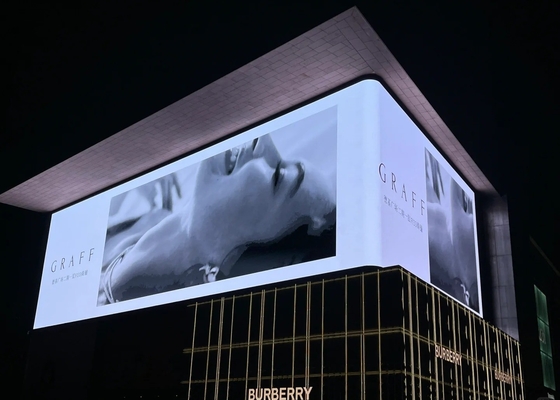 Lease Installatie Gietgietwerk Aluminium Outdoor Advertising LED Display P31.25 Hoog helderheid