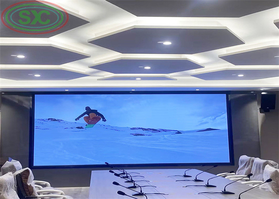 Op maat gemaakte P3.91 indoor led Screen display Led Screen voor academische bijeenkomsten
