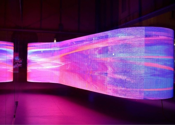 P4 Hoge resolutie Led Outdoor 3D Advertising Screen, Led Signage Board 320mm*160mm Module