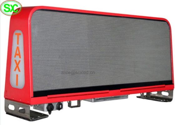 P5 maak van de Digitale Hoogste LEIDENE van het autodak scherm van de de taxi het auto geleide vertoning Tekenvertoning waterdicht