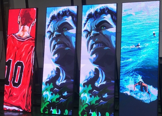320x160mm Module Size LED Poster Display met 1R1G1B kleurconfiguratie en P1.86mm Pitch