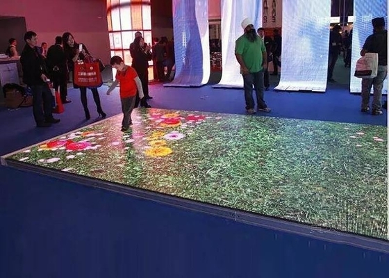 P4.81 SMD3535 Geluid Actieve DJ Touch Led Disco Dance Floor Warm White Beam Panels