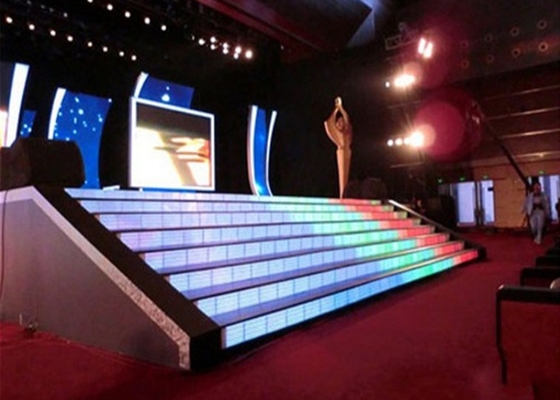 China SMD3535 Sound Active DJ Led Disco Dance Floor Warm witte straalpanelen