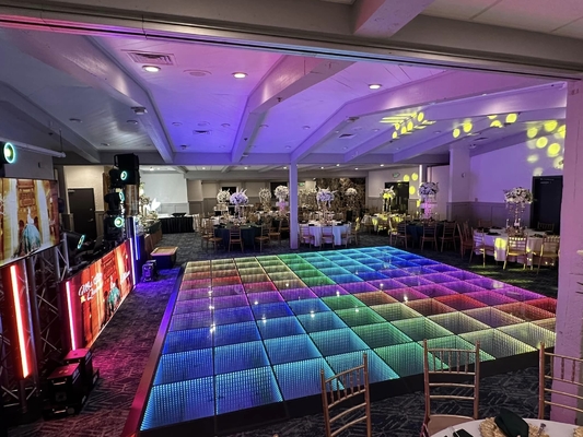 Waterdicht Indoor Outdoor P4.81 Night Club Wedding Party LED Dansvloer Nierenscherm