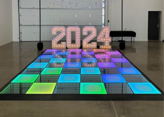 Full Color P10 LED Dance Floor Light 320*160mm Module Aluminium 1/4 Scan IP65 Waterdicht