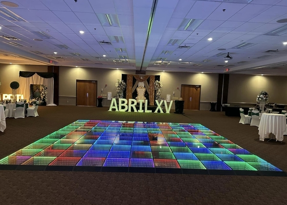 IP65 P6 LED DJ Stage Dance Floor Waterdicht Power Cabinet LSN-systeem