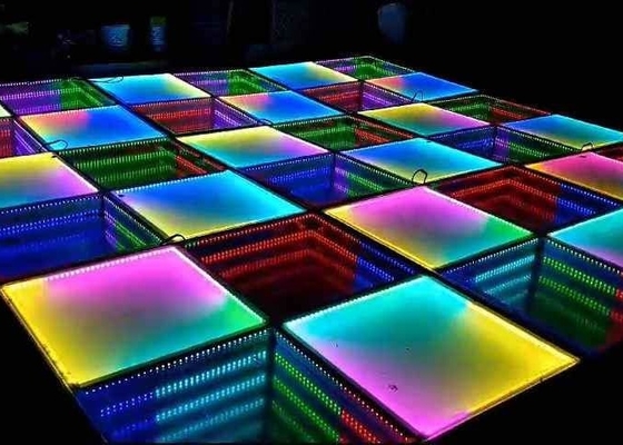 P3.91 Indoor Full Color LED Lighting Dansvloer 250*250mm LED-module 65410 punten/vierkante meter