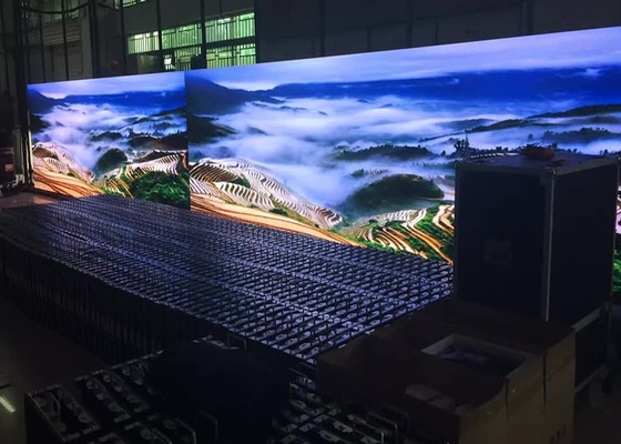 P10 High Definition Outdoor Full Color LED Die-Cast Aluminium Screen 3 jaar garantie