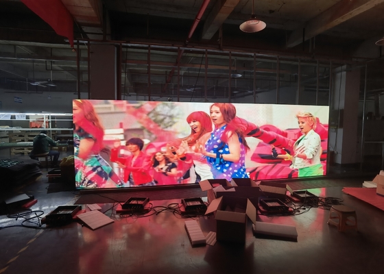 HD Full Color SMD LED Screen Indoor P5 1/16 Scanmodus Geschikt voor reclameposters