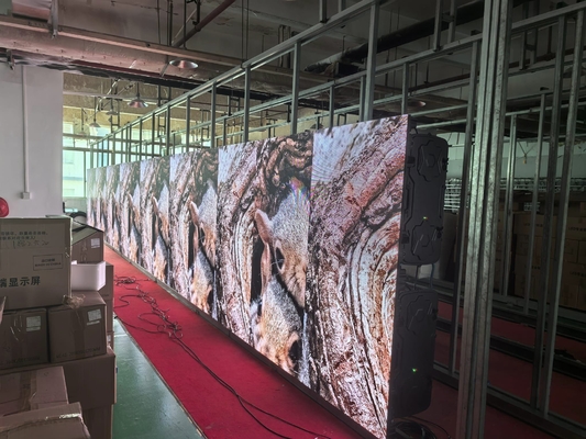 Die Cast Aluminium SMD LED Screen P4 Indoor Video Advertising RGB Display Screen HD Geen stotteren