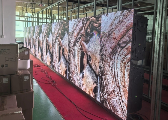 SMD P4 Outdoor High Brightness Full Color LED Advertising Display Video Wall Waterdicht met hoge puntdichtheid 62500