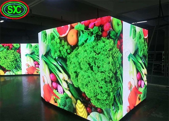 Hoge helderheid HD Verhuur zachte module P2.5 P3 P4 P5 Indoor Fixed LED Flexible Cylindrical Video Wall