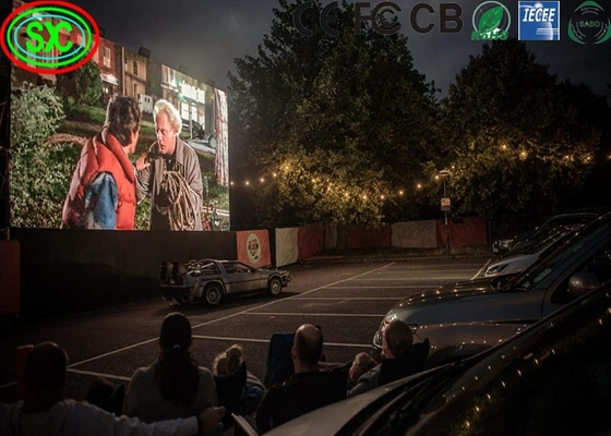 SMD3535 P10 Outdoor Full Color Led Display Waterdicht 1/4 Scan 960*960mm