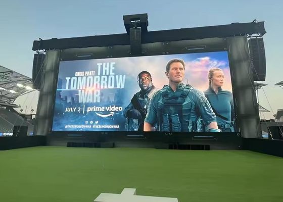 Goede prijs SMD P4 Outdoor High Brightness Full Color LED Advertising Display Video Wall Waterdicht met hoge puntdichtheid 62500 online