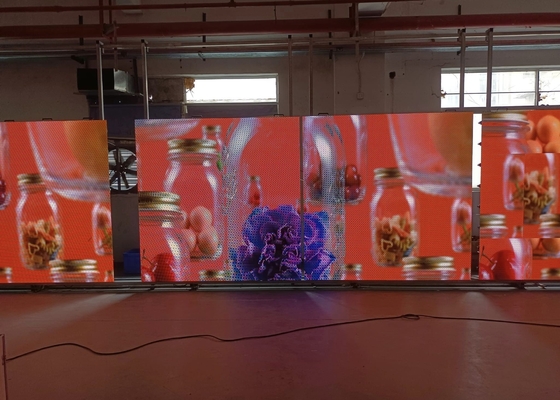 P4 RGB Indoor LED Display Board, 1/16 Scan LED Screen Video Wall IP34 HD Flexibel