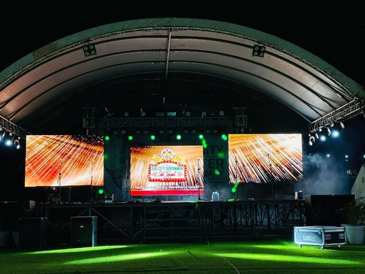 Ideaal voor concerten, achtergronden, wedstrijden, hoge resolutie hangende LED-displays