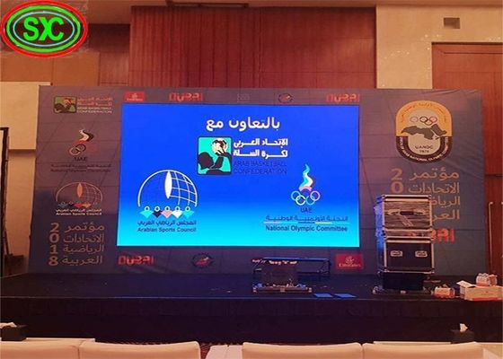 P6 Buiten LED Display SMD3535 Full Color 192x192mm Kast