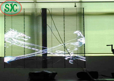 Hoge helderheid Full Color Transparent Display SMD2525 IP54 Lange levensduur