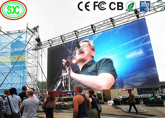 P4 Ultra Slim Buiten LED Verhuur Scherm, SMD2727 High Resolution LED Display