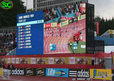 Buiten waterdicht gegoten aluminium scherm 320*160mm P10 Stadion LED scherm Commercieel