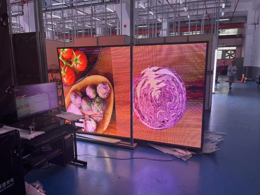 P5.95 Indoor Rental Die-Casting Aluminium HD Outdoor Waterdicht Full Color LED Display Module LED Scherm