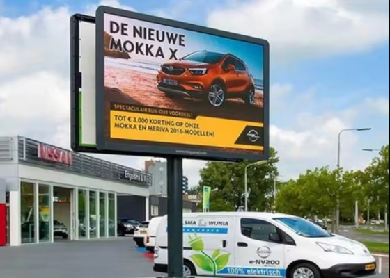 Verhuur van aluminium-scherm met gietgietwerk P3.91 RGB LED-scherm/LED-digitaal scherm