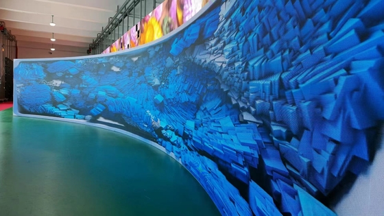 Gepersonaliseerd Flexibel LED-display in volle kleur HD P1.5 Meer dan 1300 cd Helderheid